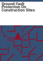 Ground-fault_protection_on_construction_sites