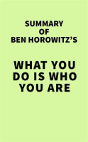 Summary_of_Ben_Horowitz_s_What_You_Do_Is_Who_You_Are